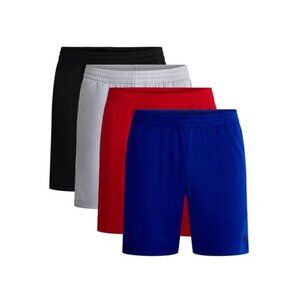 Men's Mesh Shorts, 8” Inseam, 4-Pack, Sizes S-2XL